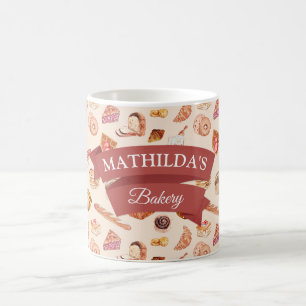 Mug Cute boulangerie personnalisée