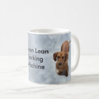 Cute Brown Dachshund Machine à aboyer
