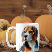 Mug Cute Browns Portrait De Beagle