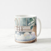 Mug Cute Bubbly Kitten Temps de bain (Devant droit)
