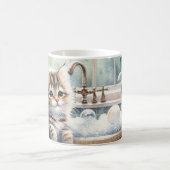 Mug Cute Bubbly Kitten Temps de bain (Centre)