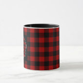 Mug Cute Buffalo Plaid Crull (Centre)
