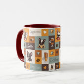 Mug Cute Bulldog Coffee Love (Devant gauche)