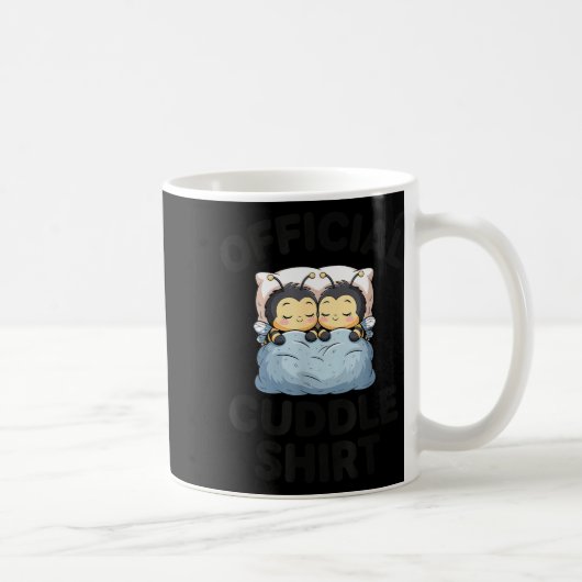 Mug Cute Bumble Bee Couple Cuddle  (Droite)