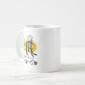 Mug Cute Bumblebee Bee Yourself  (Devant gauche)