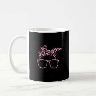 Mug Cute Bunny Face Leopard lunettes Headband Happy Ea