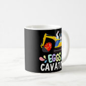 Mug Cute Bunny Pâques Chasse Oeufs Cavateur Pâques Ki (Devant droit)
