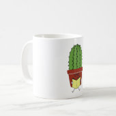 Mug Cute Cactus Lecture De Livres Funny Book Lover Rea (Devant gauche)