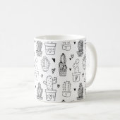 Mug Cute Cactus Succulent Jardin Plante Botanique (Devant droit)