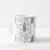 Mug Cute Cactus Succulent Jardin Plante Botanique (Devant gauche)