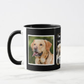 Mug Cute café-boisson Labrador personnalisé (Gauche)