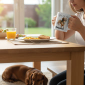 Mug Cute CAFÉ Browns Dachshund