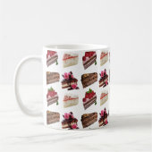 Mug Cute Cakes Lovers Desserts Pattern (Gauche)