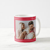 Mug Cute Cakes Photo Sweetest Valentine Bow Love Red (Devant droit)