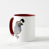 Mug Cute California Quail (Devant gauche)