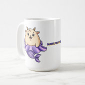 Mug Cute Capricorn Cartoon – Whimsical Zodiac (Devant gauche)