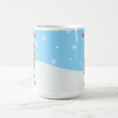 Mug Cute Capybara Capy Vacances Pun Noël (Centre)