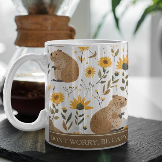 Mug Cute Capybara Inspirational 