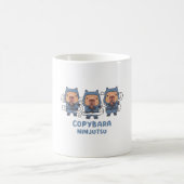 Mug Cute Capybaras Ninja Copybara Ninjutsu (Centre)