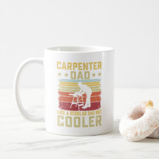 Mug Cute Carpenter Cool Papa Retro Cadeau