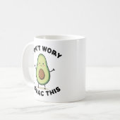 Mug Cute Cartoon Avocado (Devant gauche)