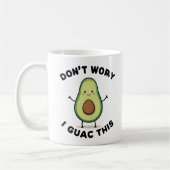 Mug Cute Cartoon Avocado (Gauche)