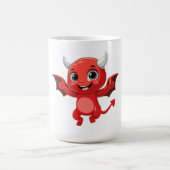 Mug Cute cartoon flying devil (Centre)
