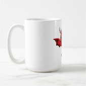Mug Cute cartoon flying devil (Gauche)