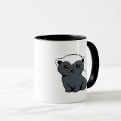 Mug Cute Cartoon Honey Badger (Devant droit)