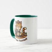 Mug Cute Cat Barista (Devant gauche)