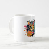 Mug cute cat design (Devant gauche)