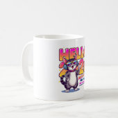 Mug Cute cat-  new year gift - Christmas gift (Devant gauche)