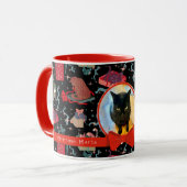 Mug Cute Cats Dans Les Boîtes De Noël Photo Personnali (Devant gauche)