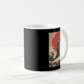 Mug Cute Catzilla Chat Japonais Art Drôle Chat (Devant droit)