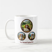 Mug Cute Cavalier King Charles Spaniel Chiot (Gauche)