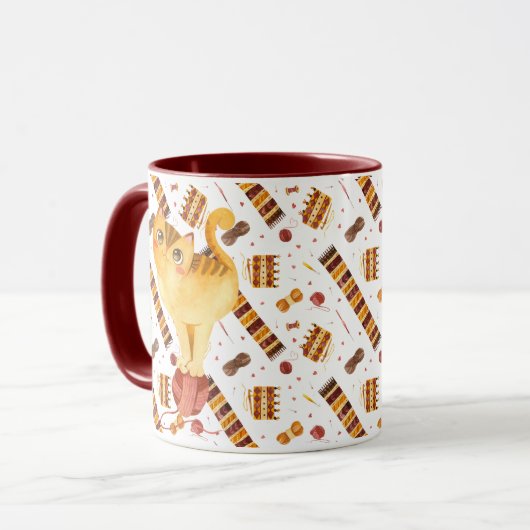 Mug Cute chat (Devant gauche)