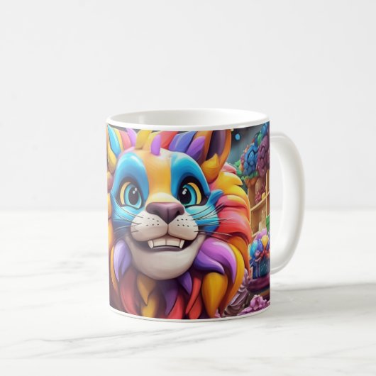 Mug Cute chat (Devant droit)
