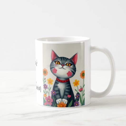 Mug Cute chat (Droite)