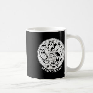 Mug Cute chat Bactéries désinfectées Microbiologie Sci