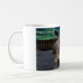 Mug Cute Chat Interrompu En Grooming (Gauche)