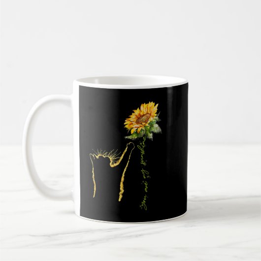 Mug Cute Chat Jour de la Saint Patrick Clover Lucky Ch (Gauche)