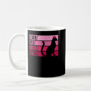 Mug Cute Chat Maman Art Pour Femmes Fille Chat Animaux