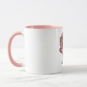 Mug Cute Chat M'embrasse Sweatshirt Rose Coeur (Gauche)