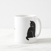 Mug Cute Chat Parle Doucement Confortablement. (Devant droit)