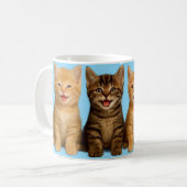 Mug Cute chaton mug. (Devant gauche)