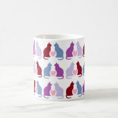 Mug Cute Chats et Coeurs Motif (Centre)