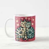 Mug Cute chats Valentine (Gauche)
