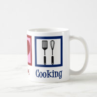 Cute Chef Peace Love Cuisine Ustensiles