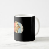 Mug Cute chèvre Retro (Devant droit)
