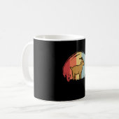 Mug Cute chèvre Retro (Devant gauche)